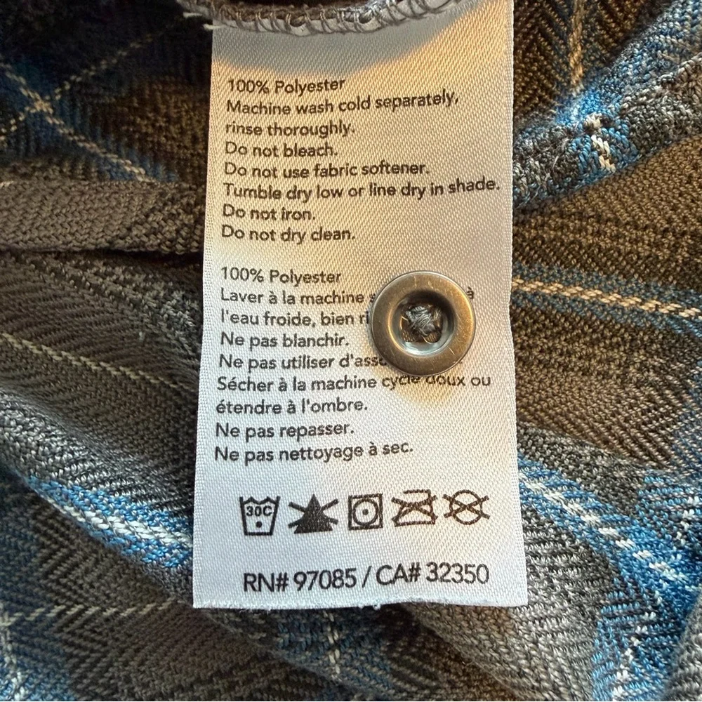 Outdoor Research Men's Plaid Button-Up Shirt Size Large - Picture 10 of 12